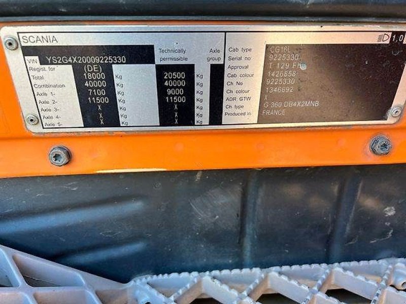 LKW typu Scania G360, Gebrauchtmaschine v Bellenberg (Obrázek 8)