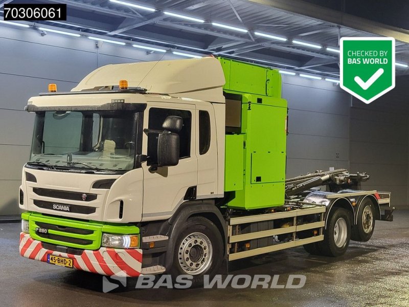 LKW typu Scania P280 P 6X2 NL-Truck VDL IES Plus Duo + side loader Automatic Eur, Gebrauchtmaschine v Veghel