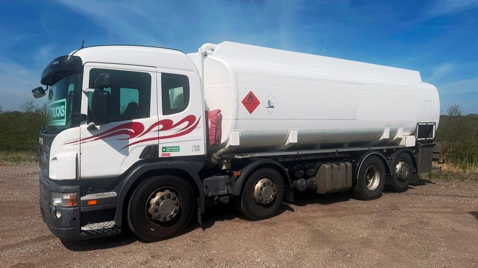 LKW tip Scania p380 tankbil, Gebrauchtmaschine in Vojens (Poză 3)