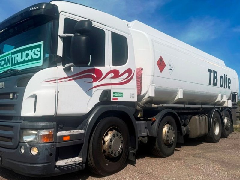 LKW tip Scania p380 tankbil, Gebrauchtmaschine in Vojens (Poză 1)