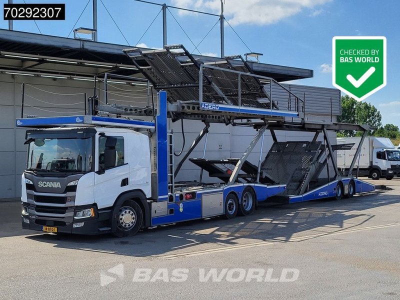 LKW des Typs Scania P450 6X2 NL-Truck Car transporter Retarder Standklima Navi ACC L, Gebrauchtmaschine in Veghel (Bild 1)