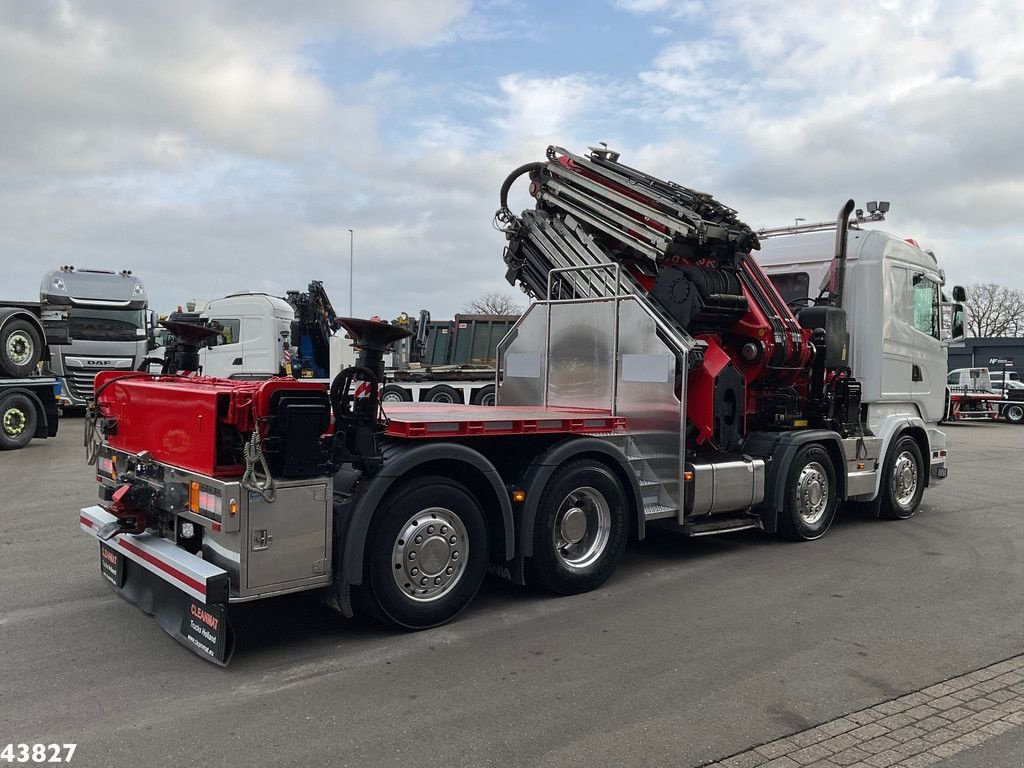 LKW типа Scania R 440 8x2 Fassi 195 Tonmeter laadkraan + Fly-Jib Just 120.905 km, Gebrauchtmaschine в ANDELST (Фотография 7)