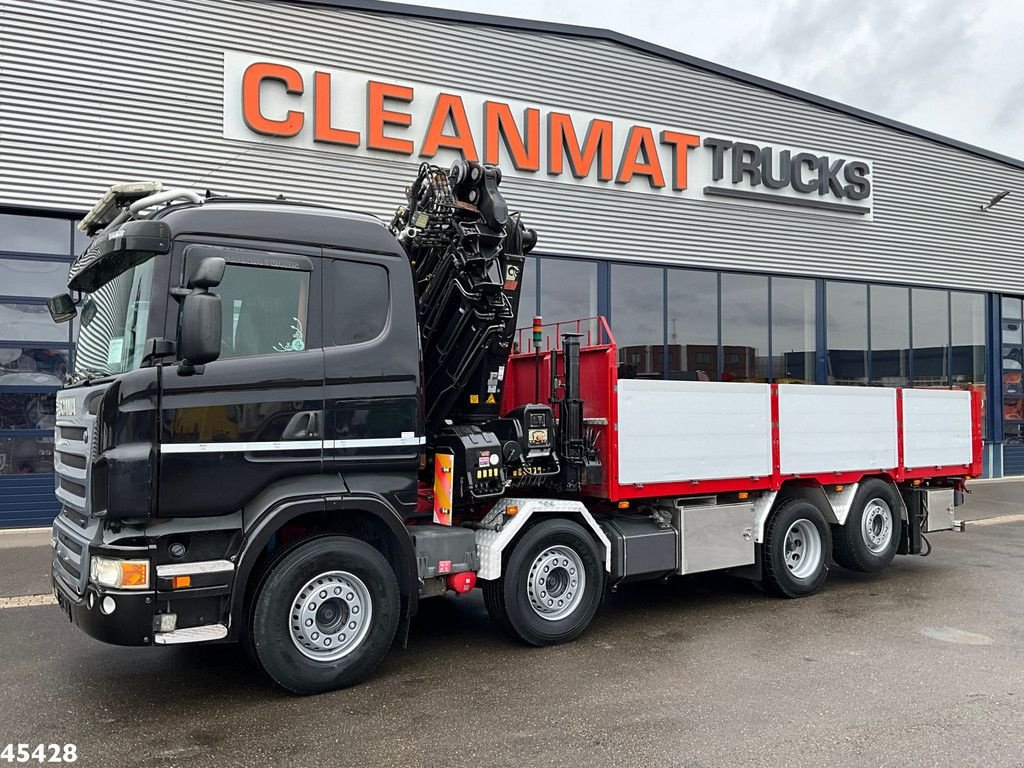 LKW typu Scania R 480 8x2 Retarder Hiab 47 Tonmeter laadkraan + Fly-Jib! Just 24, Gebrauchtmaschine w ANDELST (Zdjęcie 2)