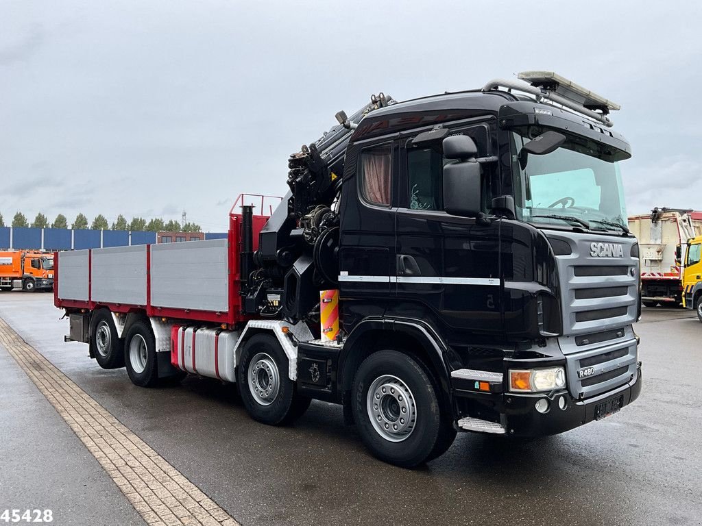 LKW typu Scania R 480 8x2 Retarder Hiab 47 Tonmeter laadkraan + Fly-Jib! Just 24, Gebrauchtmaschine w ANDELST (Zdjęcie 5)
