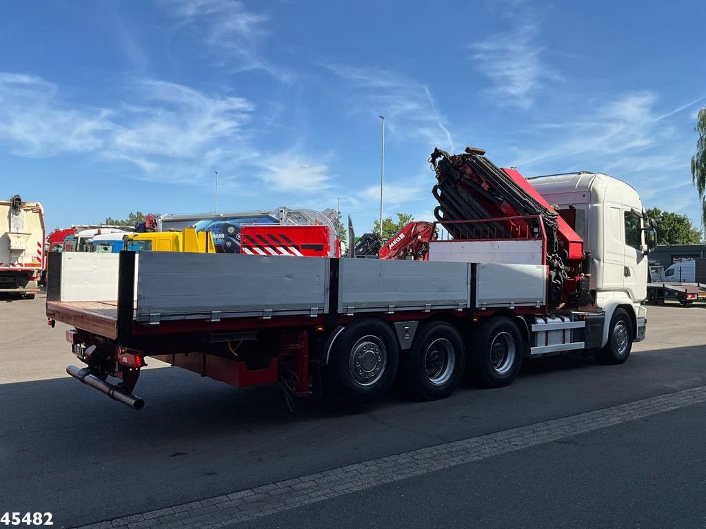 LKW van het type Scania R 490 8x4 Euro 6 Retarder HMF 60 Tonmeter laadkraan + Fly-Jib, Gebrauchtmaschine in ANDELST (Foto 8)