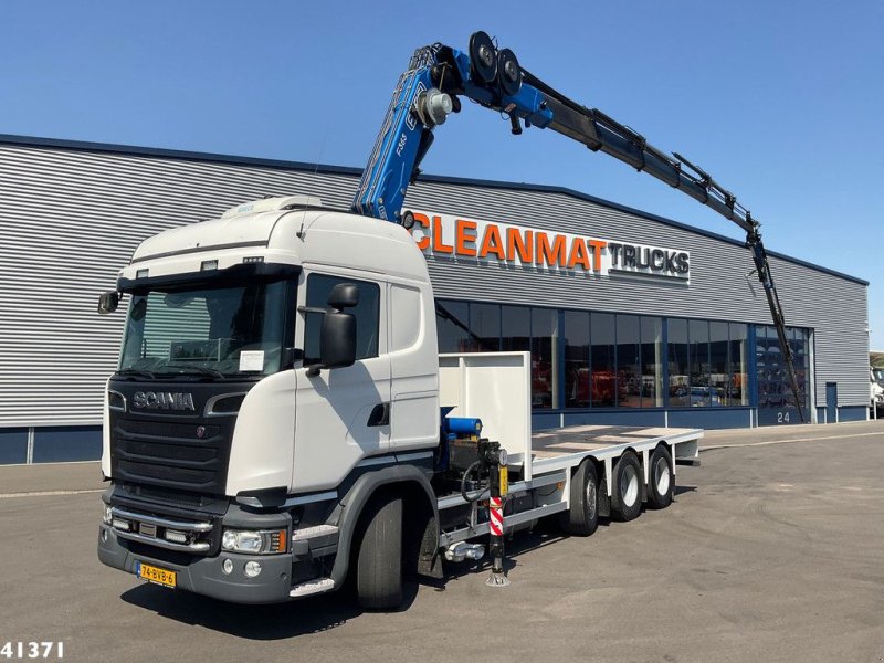LKW of the type Scania R 580 V8 8x2 Fassi 36 Tonmeter laadkraan + Fly jib, Gebrauchtmaschine in ANDELST (Picture 1)
