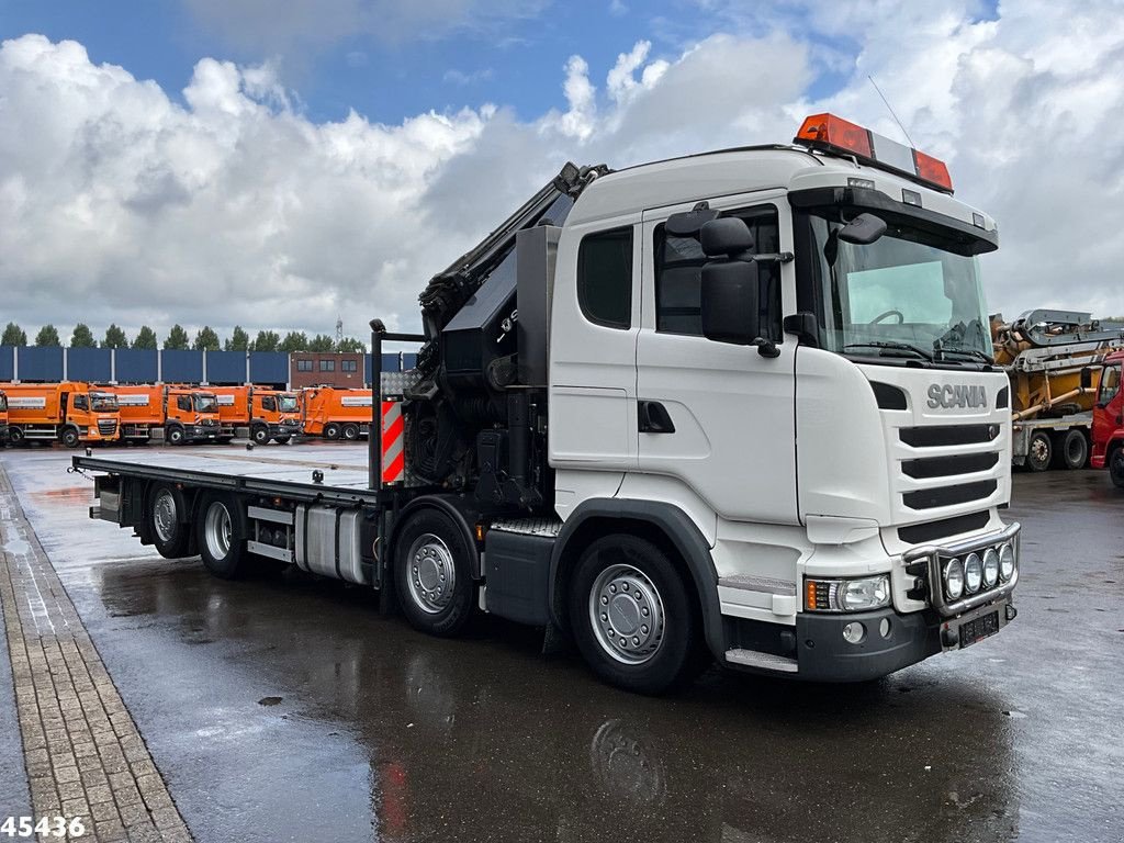 LKW typu Scania R490 8x2 Euro 6 Retarder HMF 85 Tonmeter laadkraan + Fly-jib, Gebrauchtmaschine v ANDELST (Obrázek 9)