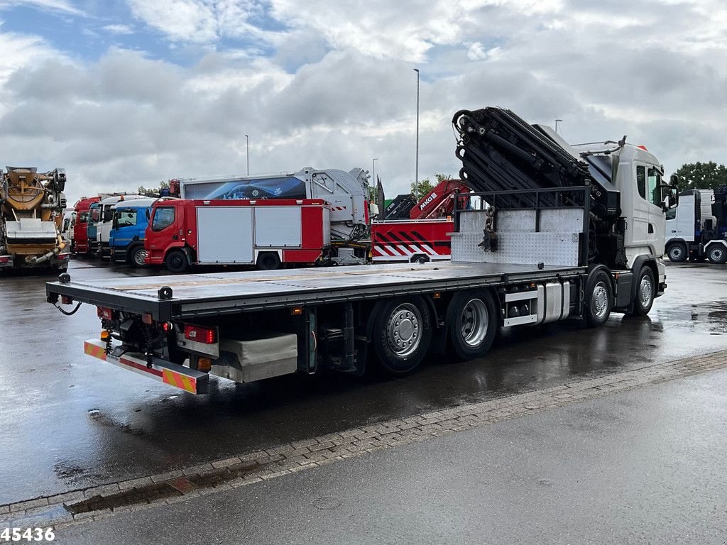 LKW of the type Scania R490 8x2 Euro 6 Retarder HMF 85 Tonmeter laadkraan + Fly-jib, Gebrauchtmaschine in ANDELST (Picture 8)