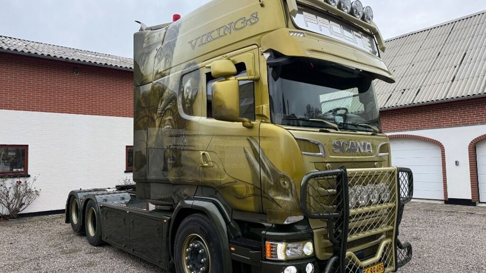 LKW от тип Scania R580 R 580, Gebrauchtmaschine в Rødovre (Снимка 2)