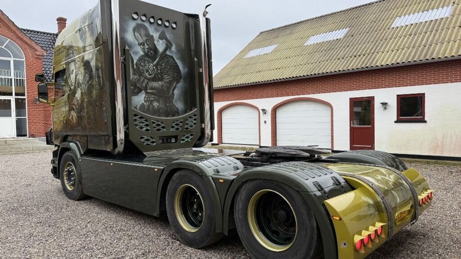 LKW от тип Scania R580 R 580, Gebrauchtmaschine в Rødovre (Снимка 4)