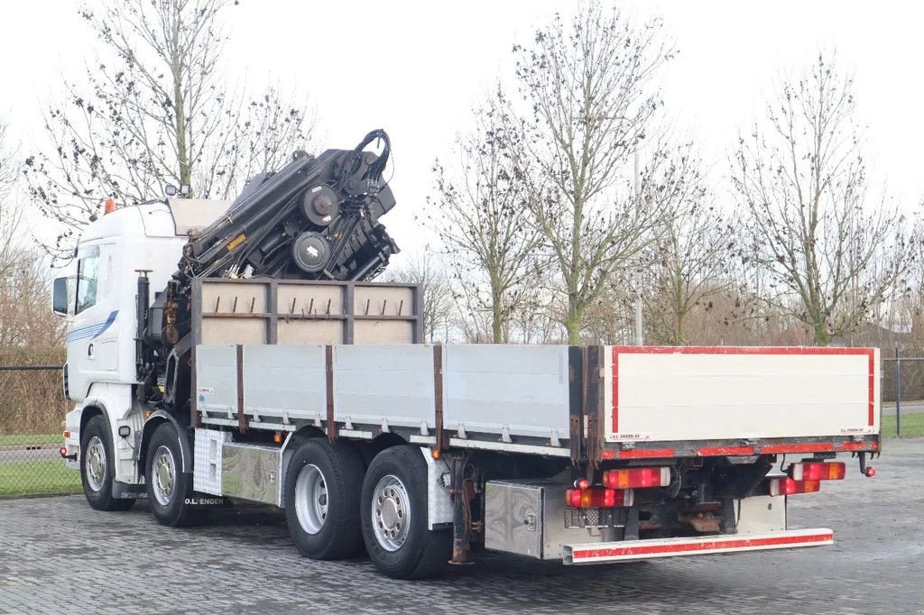 LKW tipa Scania R580 V8 8X2*6 HIAB 422E-5 JIB MANUAL RETARDER EURO 3, Gebrauchtmaschine u Marknesse (Slika 9)