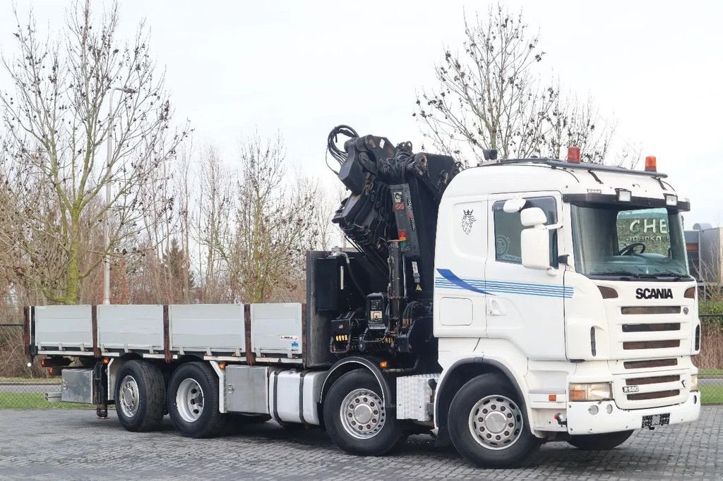 LKW tipa Scania R580 V8 8X2*6 HIAB 422E-5 JIB MANUAL RETARDER EURO 3, Gebrauchtmaschine u Marknesse (Slika 4)
