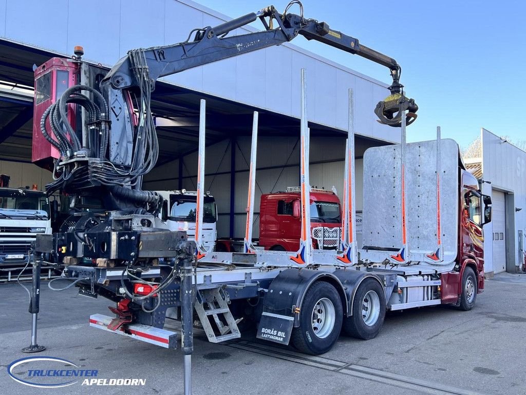 LKW от тип Scania R650 V8 NGS 6x4, Retarder, Jonsered Houtkraan, Gebrauchtmaschine в Apeldoorn (Снимка 2)