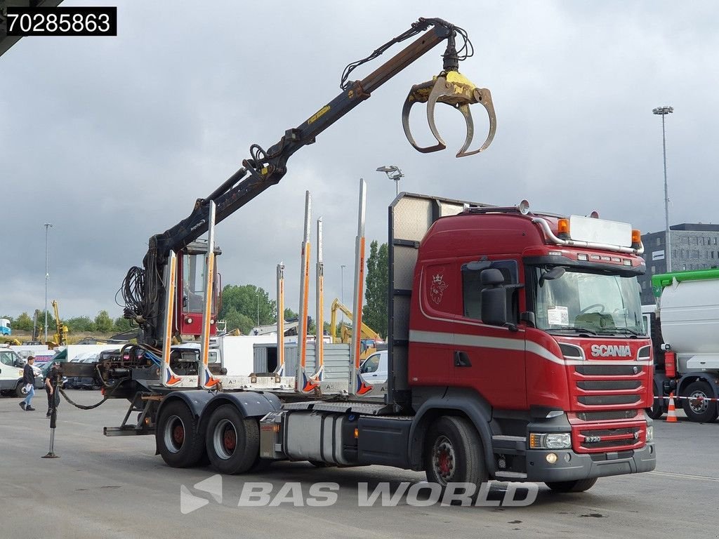 LKW typu Scania R730 R 6X4 HIAB F108S 79 Crane Retarder Xenon BigAxle Loglift Au, Gebrauchtmaschine v Veghel (Obrázek 3)
