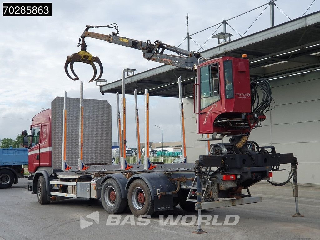 LKW typu Scania R730 R 6X4 HIAB F108S 79 Crane Retarder Xenon BigAxle Loglift Au, Gebrauchtmaschine v Veghel (Obrázek 2)