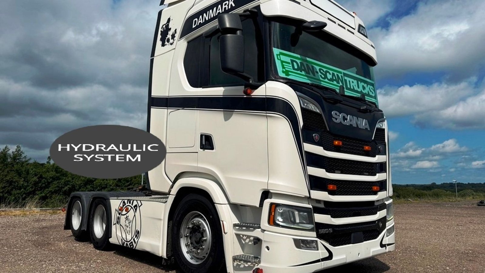 LKW типа Scania s580 S580 6x2 2950mm, Gebrauchtmaschine в Vojens (Фотография 2)