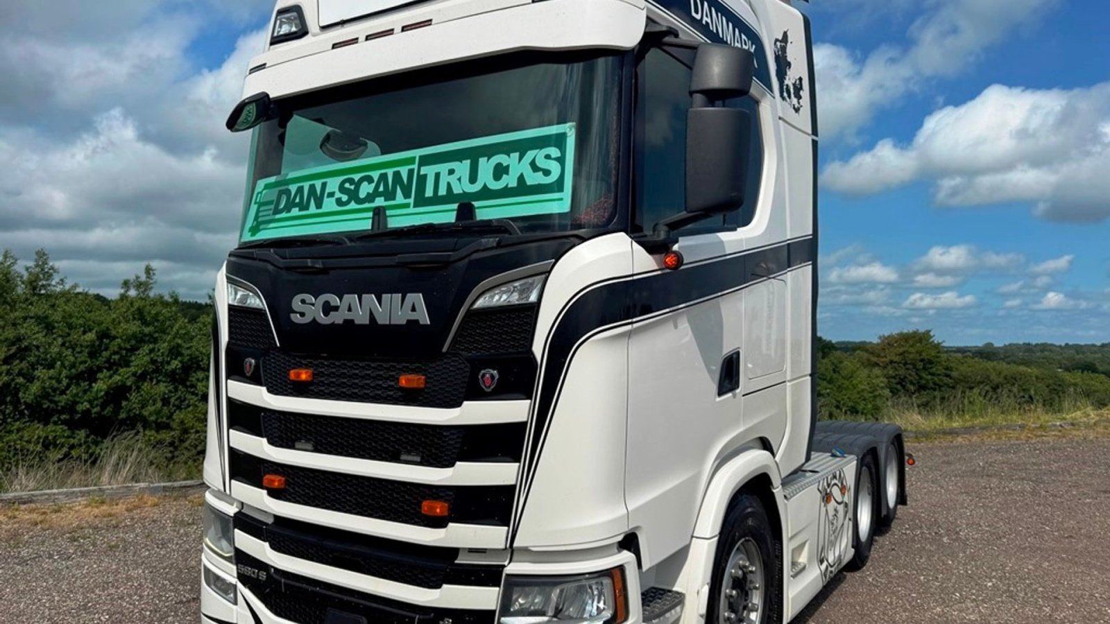 LKW типа Scania s580 S580 6x2 2950mm, Gebrauchtmaschine в Vojens (Фотография 4)