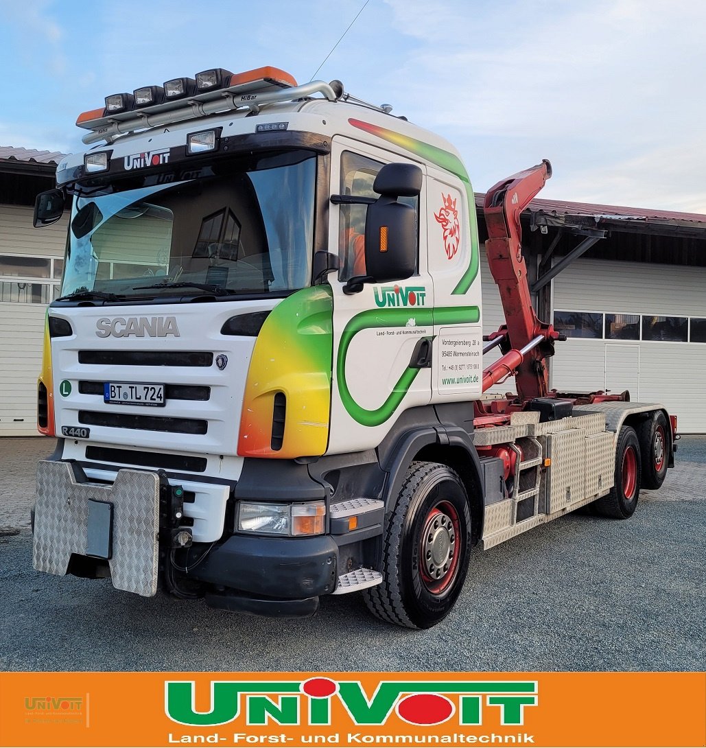 LKW tipa Scania Scania R 440 3-Achser Lift - Lenkachse Abroller Multilift Knickarm Winterdienst, Gebrauchtmaschine u Warmensteinach (Slika 1)