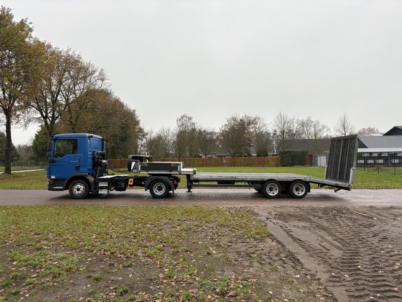 LKW of the type Sonstige MAN TGL 8.220 EURO 6 -semi dieplader KUIPER 15 ton, Gebrauchtmaschine in Putten (Picture 3)