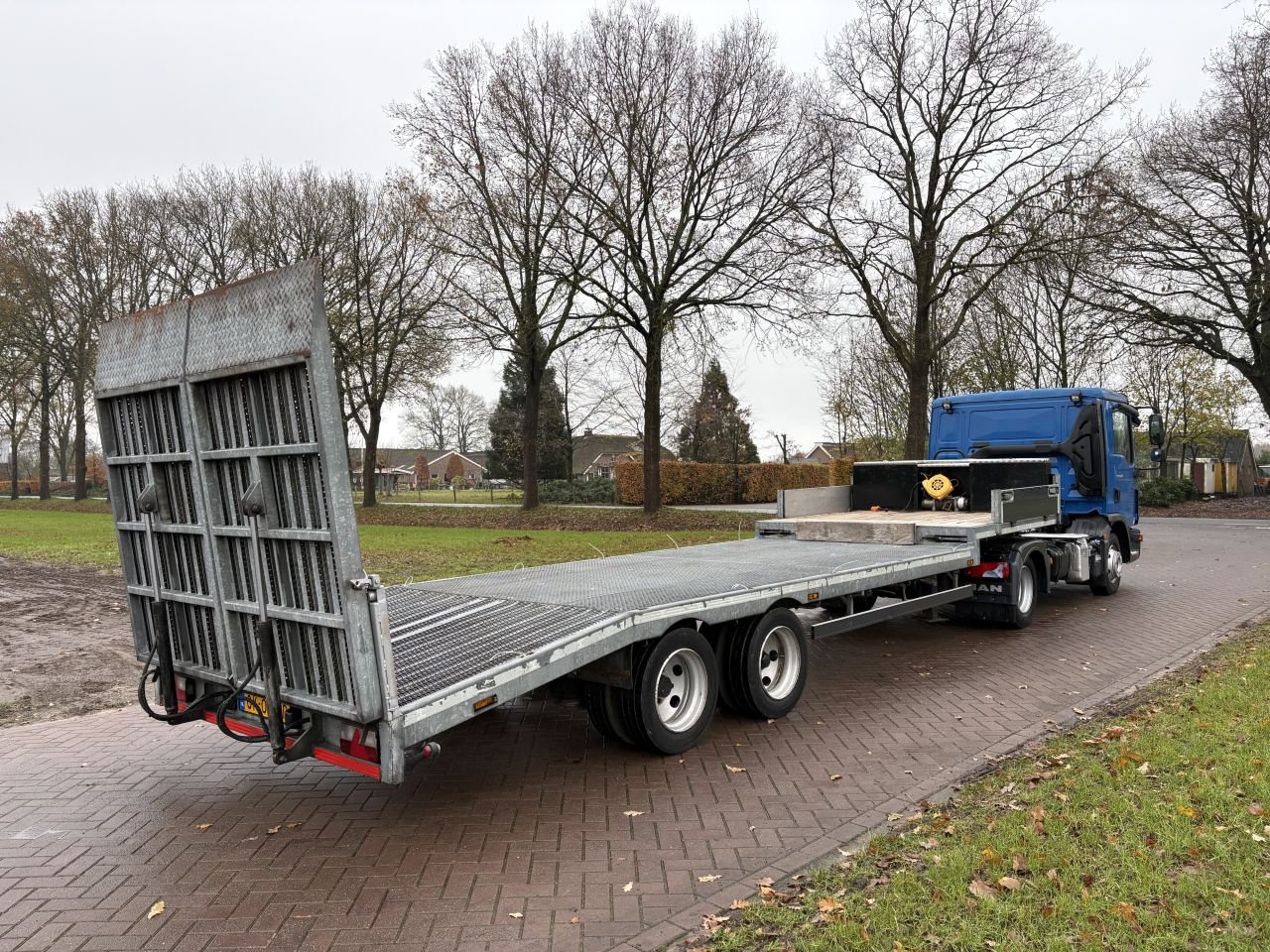 LKW of the type Sonstige MAN TGL 8.220 EURO 6 -semi dieplader KUIPER 15 ton, Gebrauchtmaschine in Putten (Picture 7)