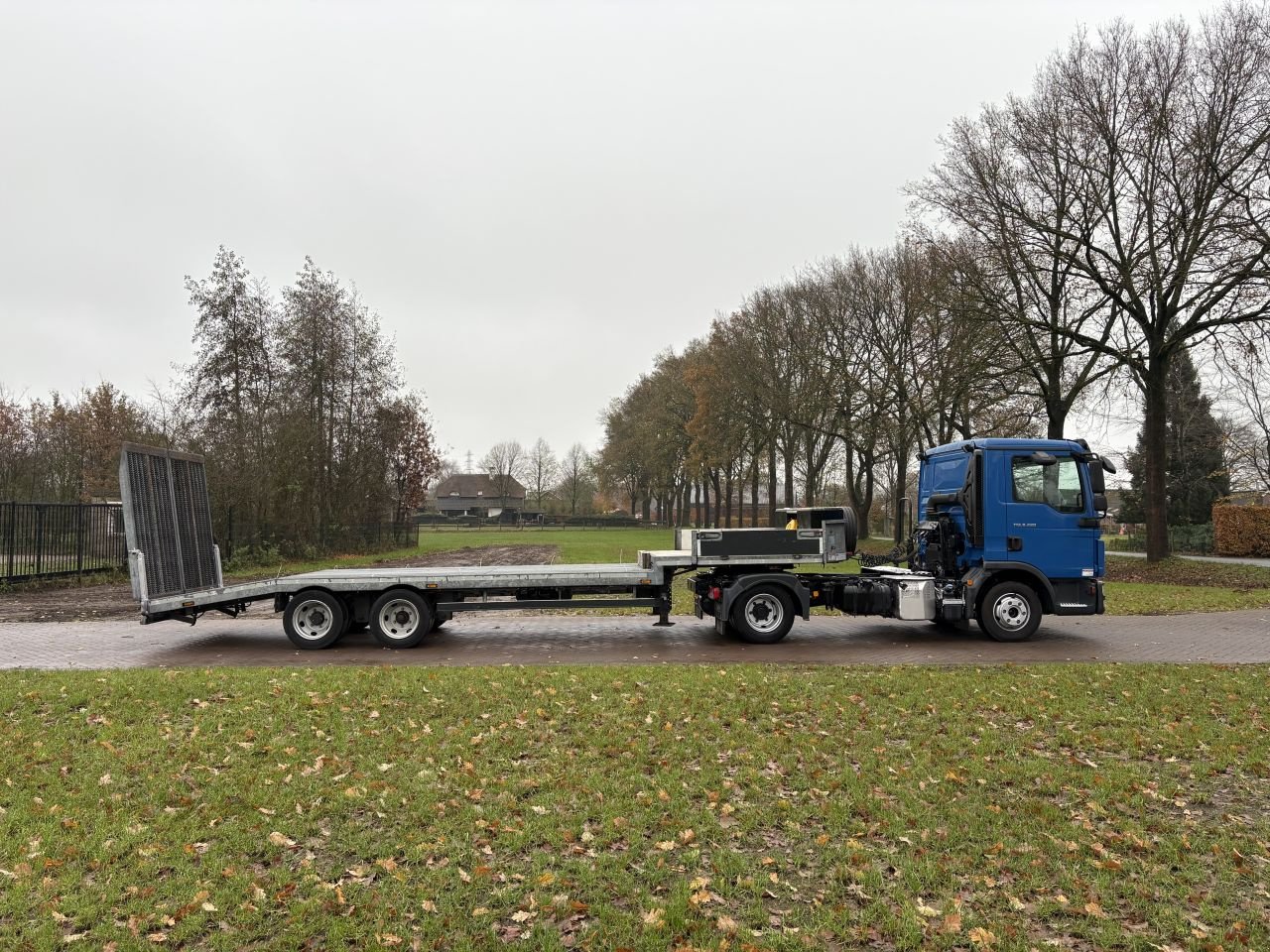 LKW of the type Sonstige MAN TGL 8.220 EURO 6 -semi dieplader KUIPER 15 ton, Gebrauchtmaschine in Putten (Picture 4)