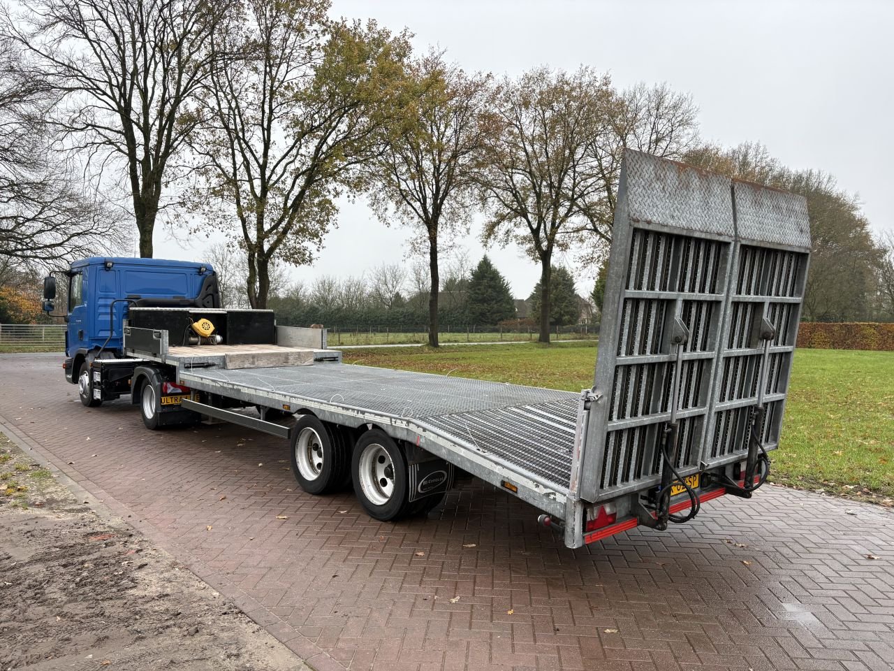 LKW of the type Sonstige MAN TGL 8.220 EURO 6 -semi dieplader KUIPER 15 ton, Gebrauchtmaschine in Putten (Picture 5)