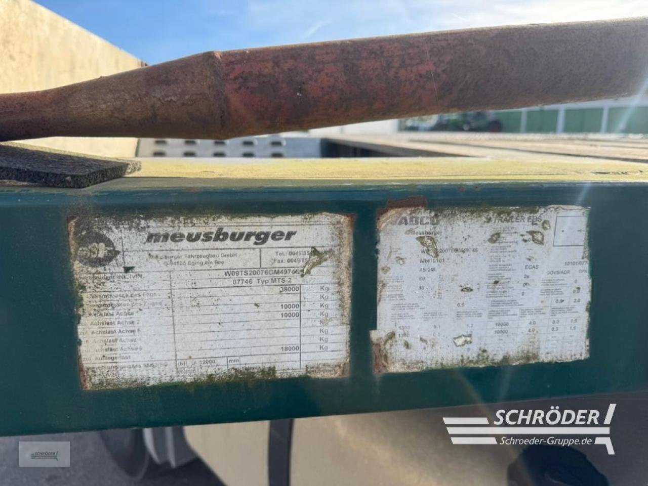 LKW van het type Sonstige MERCEDES BENZ 1841 + MEUSBURGER MTS-2, Gebrauchtmaschine in Penzlin (Foto 3)