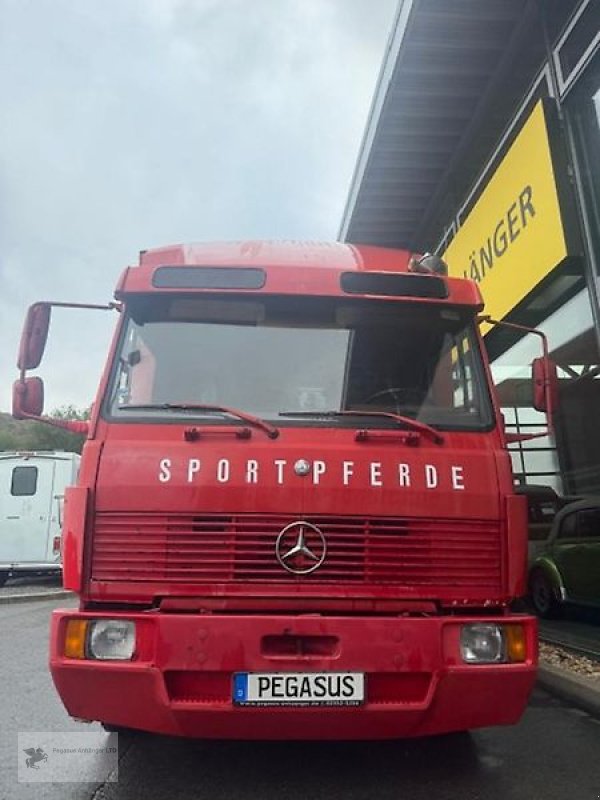 LKW от тип Sonstige Mercedes Benz 814 Pferdetransporter LKW 7,5t. 3-4 Pferde Wohnabt., Gebrauchtmaschine в Gevelsberg (Снимка 2)