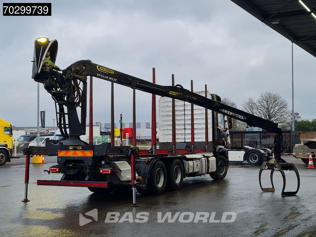 LKW des Typs Sonstige Mercedes Benz Actros 3353 6X4 Palfinger Epsilon M12Z woodcrane Holztransport R, Neumaschine in Veghel (Bild 5)