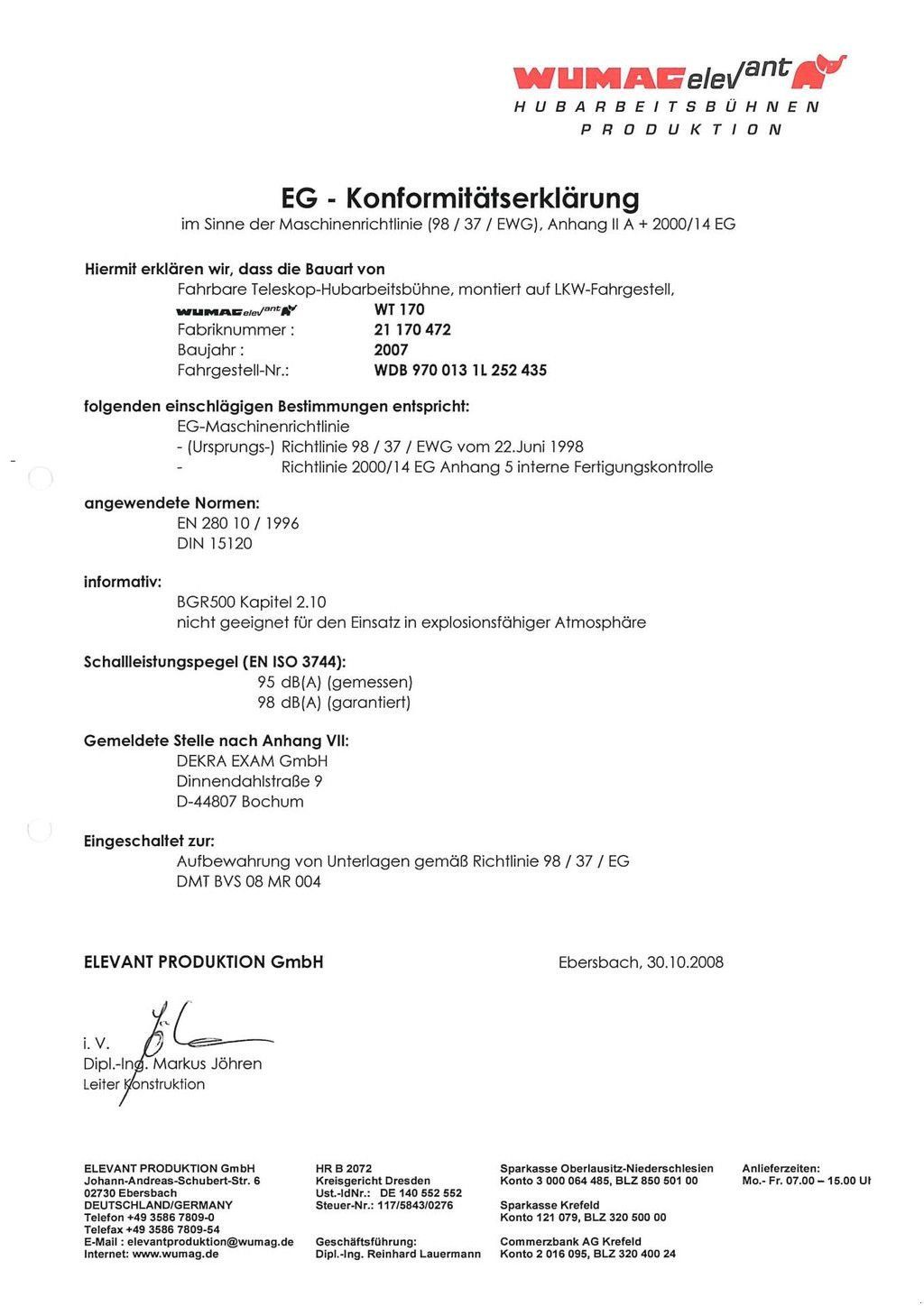 LKW of the type Sonstige Mercedes Benz Atego 815 Wumag Elevant 17 meter hoogwerker Just 39.048 km!, Gebrauchtmaschine in ANDELST (Picture 9)