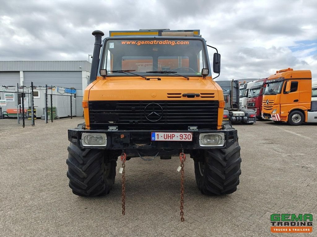 LKW des Typs Sonstige Mercedes Benz Unimog 1300L 4x4 Handgeschakeld - GeslotenBak - PTO - Hydr. steu, Gebrauchtmaschine in Oud Gastel (Bild 8)