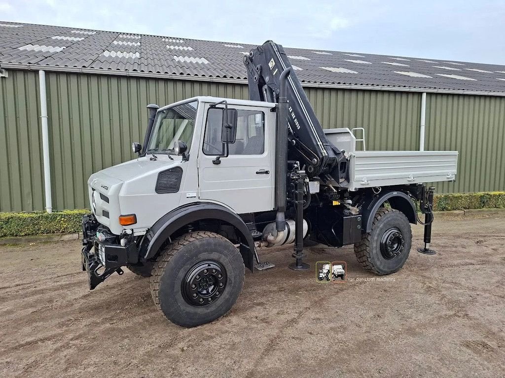 LKW van het type Sonstige Mercedes Benz Unimog U1850 met HIAB kraan, Gebrauchtmaschine in Odiliapeel (Foto 10)