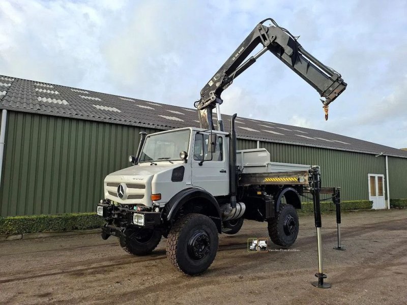 LKW типа Sonstige Mercedes Benz Unimog U1850 met HIAB kraan, Gebrauchtmaschine в Odiliapeel (Фотография 1)