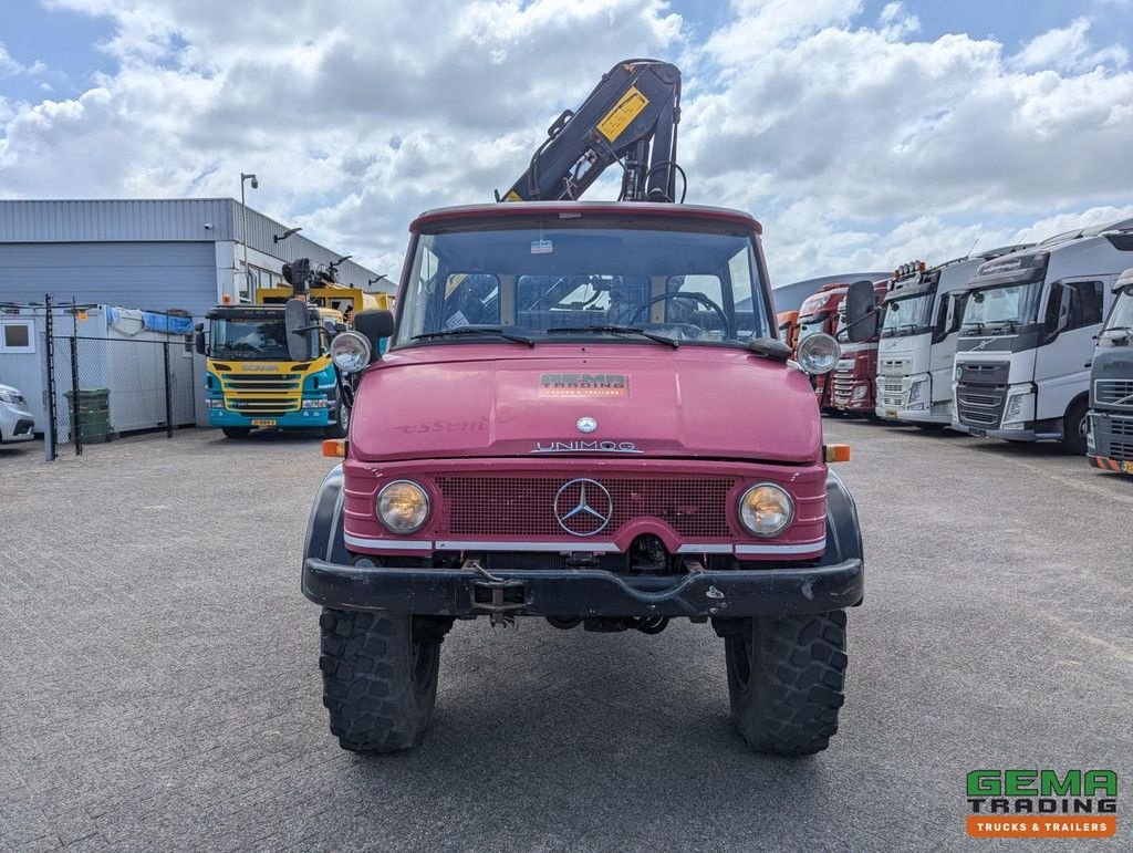 LKW от тип Sonstige Unimog 416/U1100 4x4 - Hiab PK4600A - Open laadbak - Lier - Vangmuil/tr, Gebrauchtmaschine в Oud Gastel (Снимка 8)