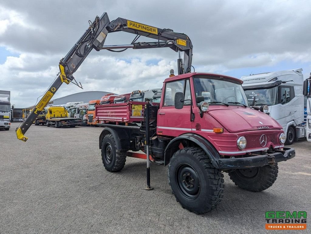 LKW от тип Sonstige Unimog 416/U1100 4x4 - Hiab PK4600A - Open laadbak - Lier - Vangmuil/tr, Gebrauchtmaschine в Oud Gastel (Снимка 2)