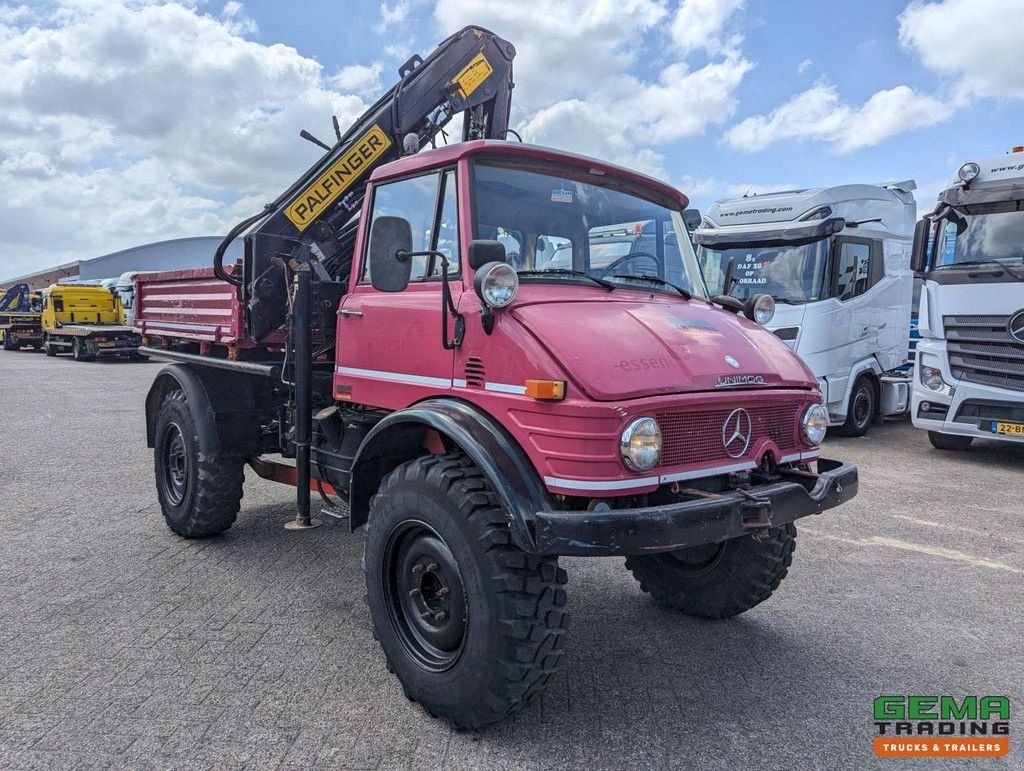 LKW от тип Sonstige Unimog 416/U1100 4x4 - Hiab PK4600A - Open laadbak - Lier - Vangmuil/tr, Gebrauchtmaschine в Oud Gastel (Снимка 7)
