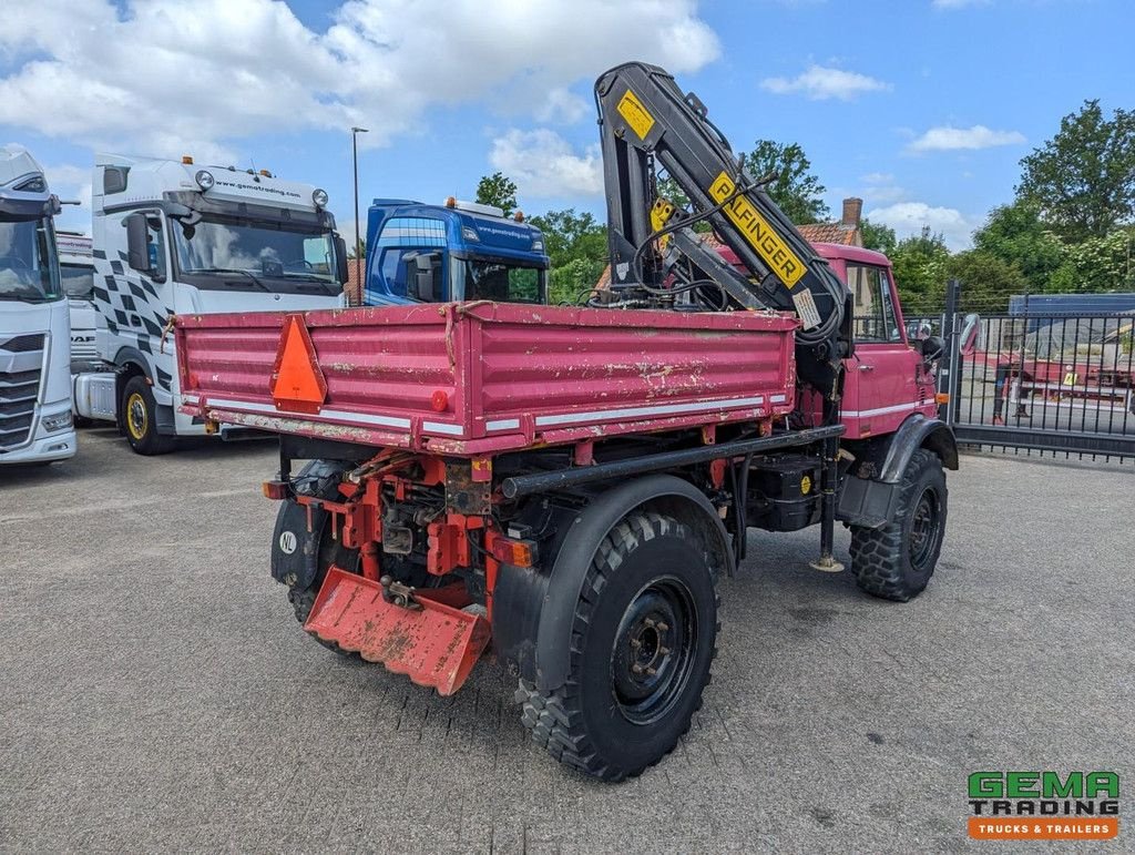 LKW от тип Sonstige Unimog 416/U1100 4x4 - Hiab PK4600A - Open laadbak - Lier - Vangmuil/tr, Gebrauchtmaschine в Oud Gastel (Снимка 5)