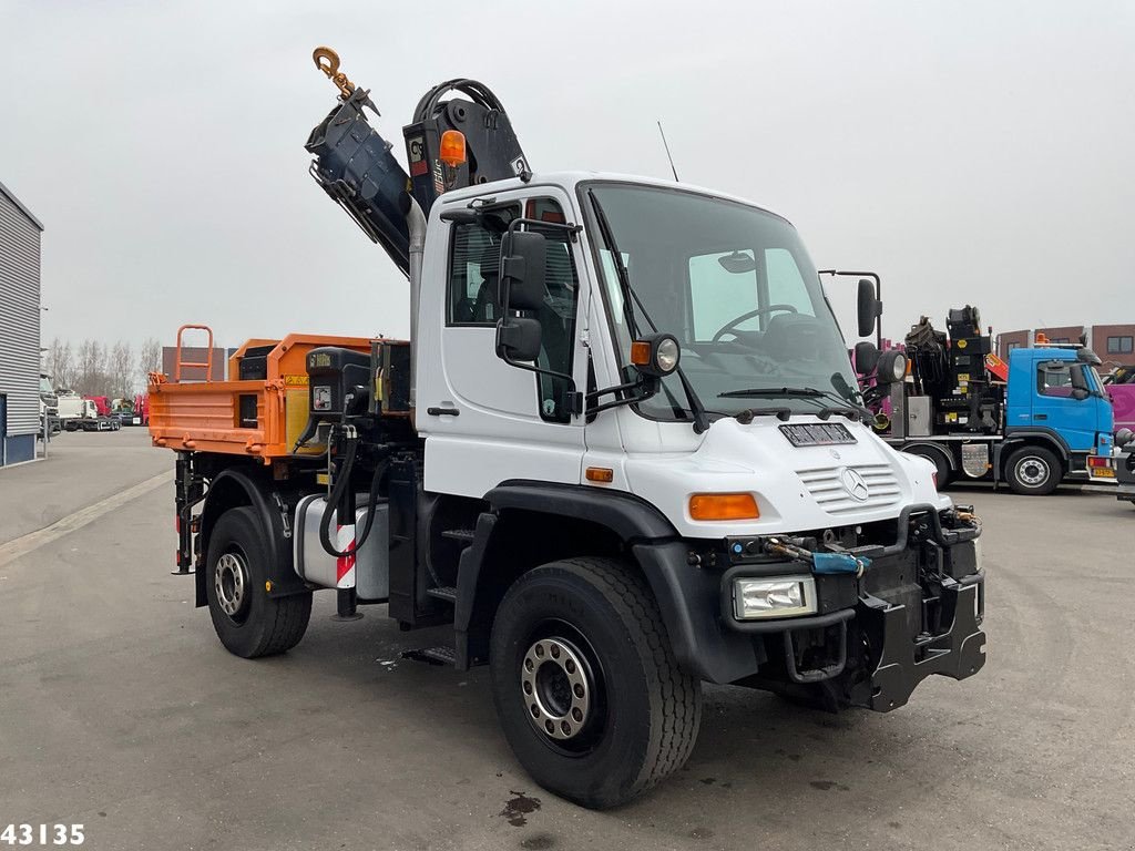 LKW des Typs Sonstige Unimog U 500 4x4 Hiab 12 Tonmeter laadkraan (bouwjaar 2009), Gebrauchtmaschine in ANDELST (Bild 3)