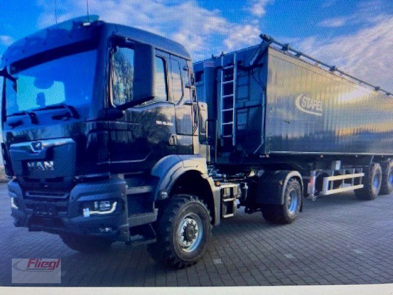 LKW des Typs Stapel MAN-TGS 18 480 4x4 BLS, Neumaschine in Mühldorf (Bild 1)