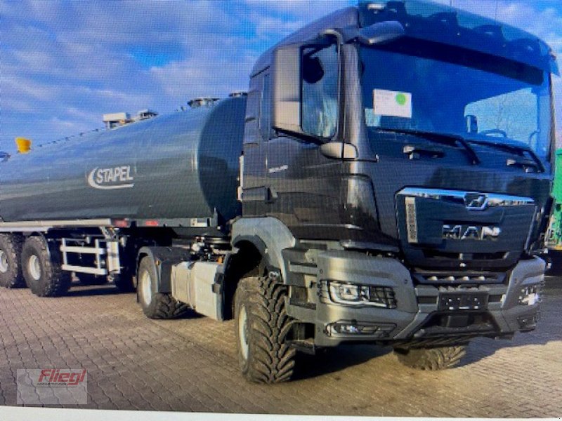 LKW от тип Stapel MAN TGS 18.480 4x4 BLS-Stapel TA 28000PT, Neumaschine в Mühldorf (Снимка 1)
