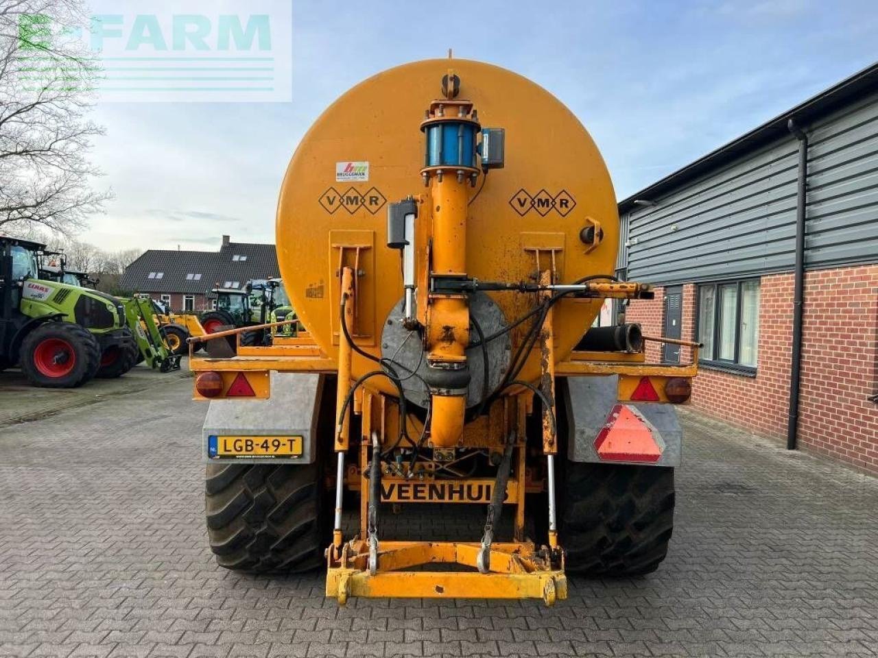 LKW des Typs Veenhuis tt1400 tank, Gebrauchtmaschine in ag BROEKLAND (Bild 4)