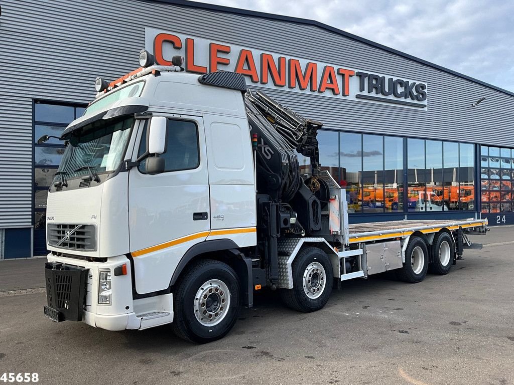 LKW des Typs Volvo FH 480 8x4 Retarder Hiab 80 Tonmeter laadkraan + Fly-Jib!, Gebrauchtmaschine in ANDELST (Bild 2)