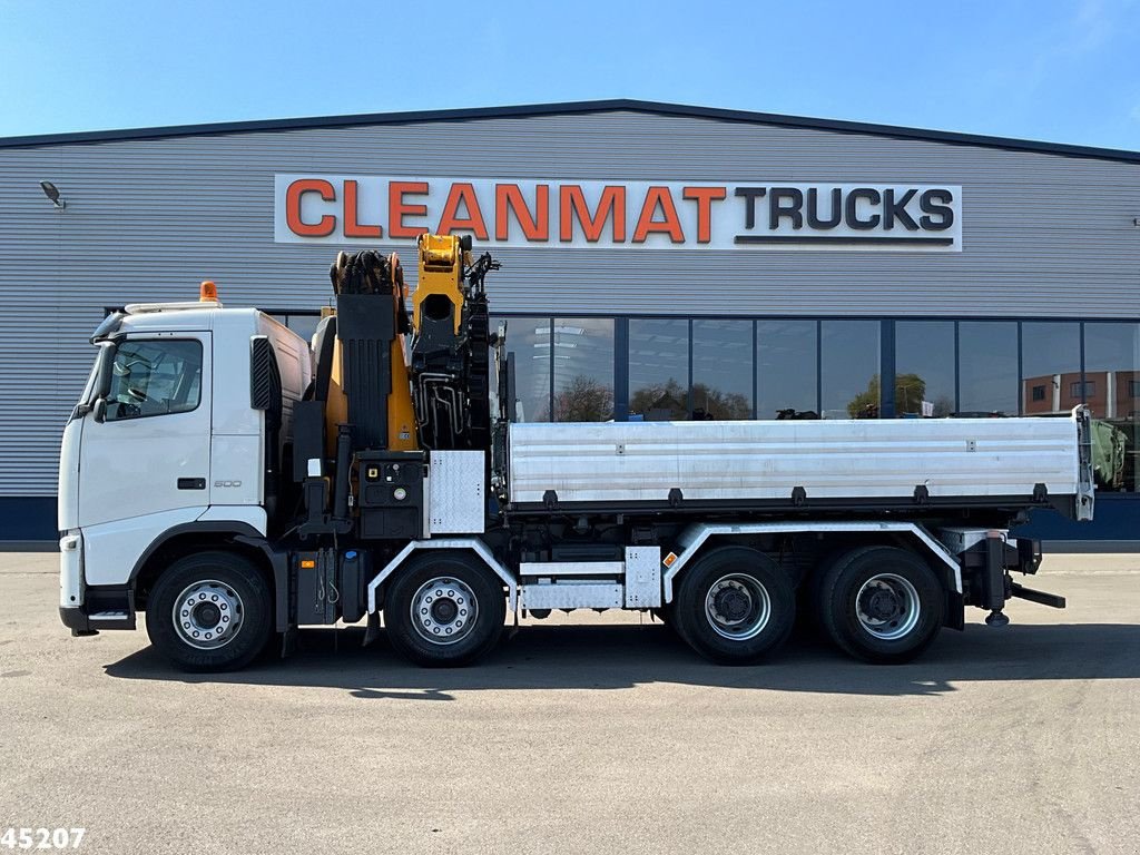 LKW tip Volvo FH 500 8x4 Effer 65 Tonmeter laadkraan + Fly-Jib, Gebrauchtmaschine in ANDELST (Poză 3)