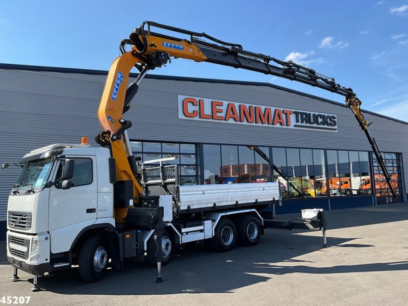 LKW tipa Volvo FH 500 8x4 Effer 65 Tonmeter laadkraan + Fly-Jib, Gebrauchtmaschine u ANDELST