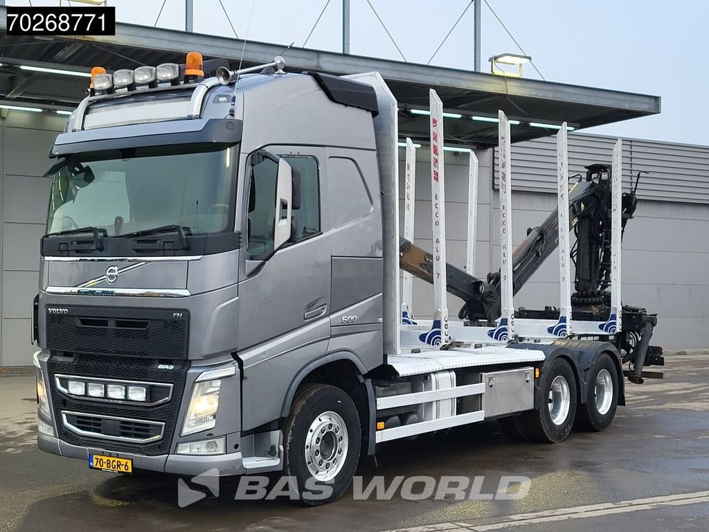 LKW типа Volvo FH 500 FH 6X4 Palfinger Epsilon M120L97 Crane Timber truck Retar, Gebrauchtmaschine в Veghel (Фотография 10)