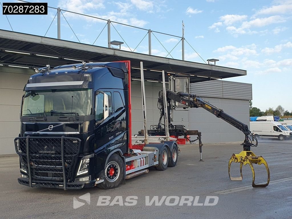 LKW des Typs Volvo FH16 750 FH16 6X4 HIAB E96S 79 wood crane Retarder Dynamic-Steer, Gebrauchtmaschine in Veghel (Bild 5)