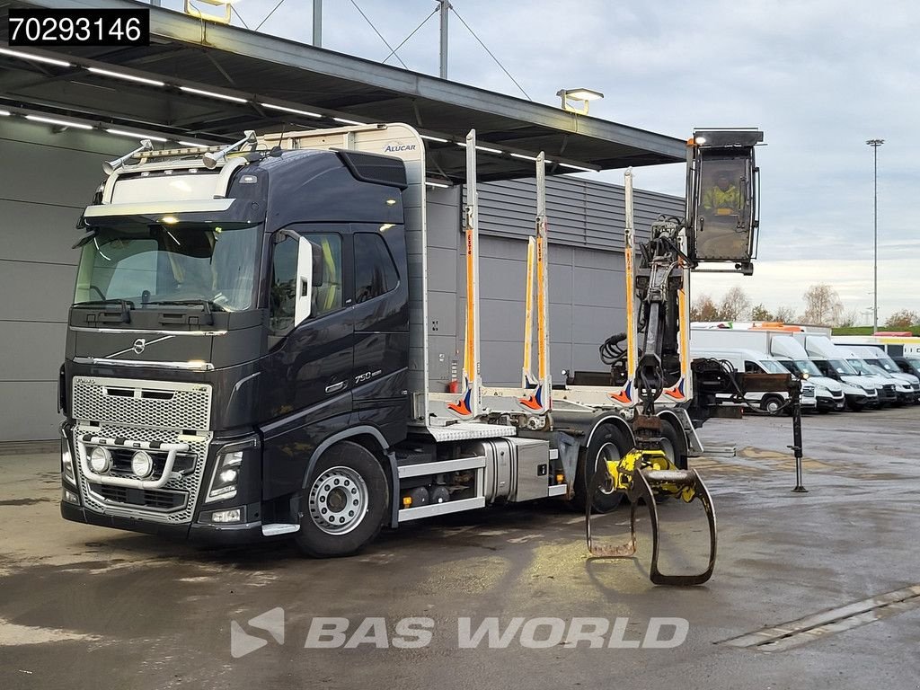 LKW des Typs Volvo FH16 750 FH16 6X4 HIAB LOGLIFT F108S 83 Wood crane Retarder VEB+, Gebrauchtmaschine in Veghel (Bild 5)