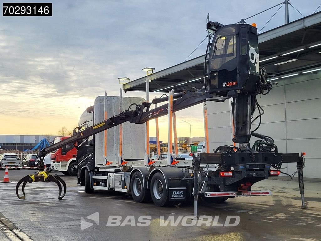 LKW des Typs Volvo FH16 750 FH16 6X4 HIAB LOGLIFT F108S 83 Wood crane Retarder VEB+, Gebrauchtmaschine in Veghel (Bild 7)