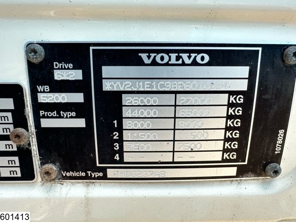 LKW of the type Volvo FM 370 6X2, EURO 5, Gebrauchtmaschine in Ede (Picture 8)