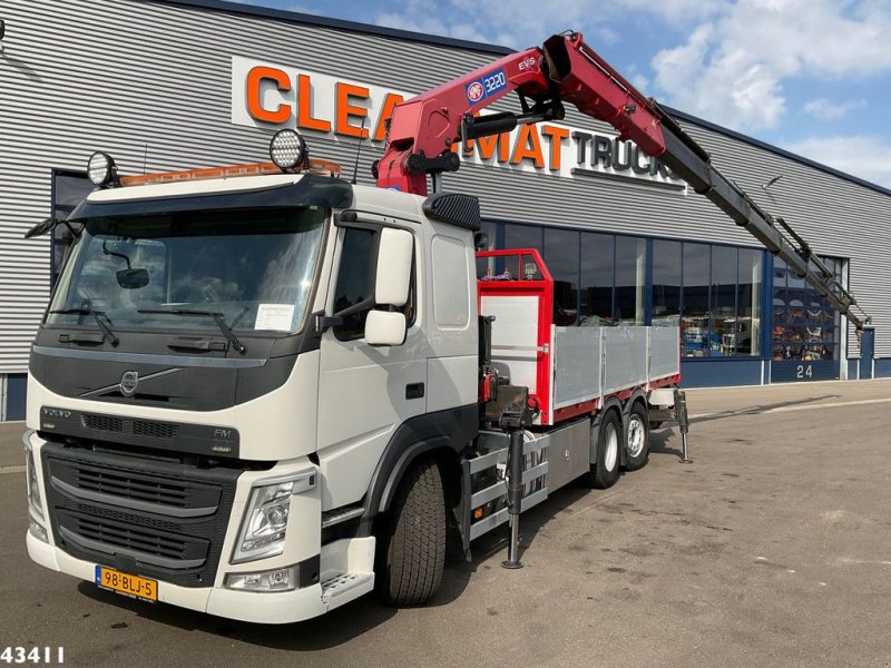 LKW des Typs Volvo FM 500 Euro 6 HMF 32 Tonmeter laadkraan Just 166.643 km!, Gebrauchtmaschine in ANDELST